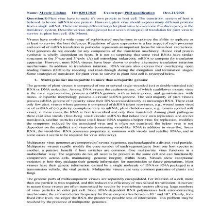 PhD; Qualification exam (mesele)2