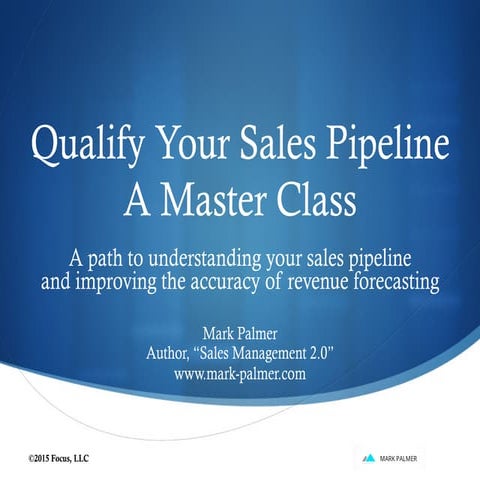 Qualify Your Sales Pipeline