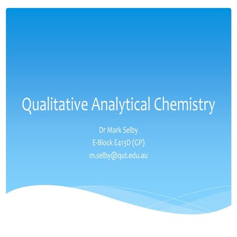 Qualitative analysis 1