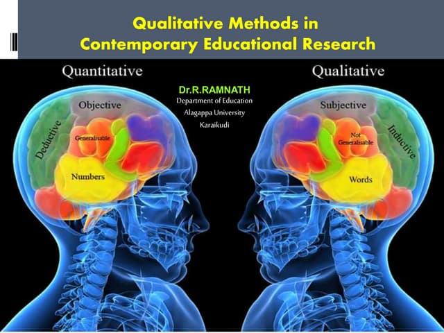 Qualitative methods