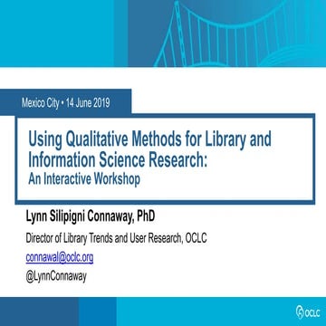 Using qualitative methods for library and information science research: An in...