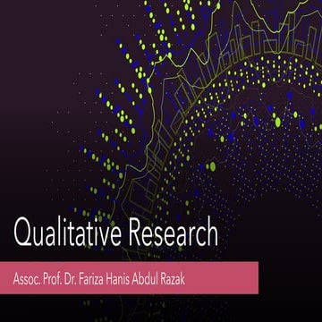 Introduction to Qualitative Research: A Beginner's Guide