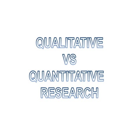 Qualitative Research And Case Studies