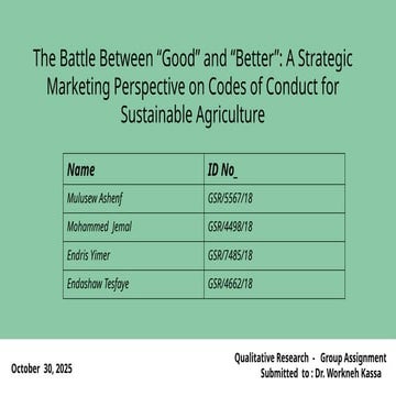 Qualitative Research Assignment One.pptx