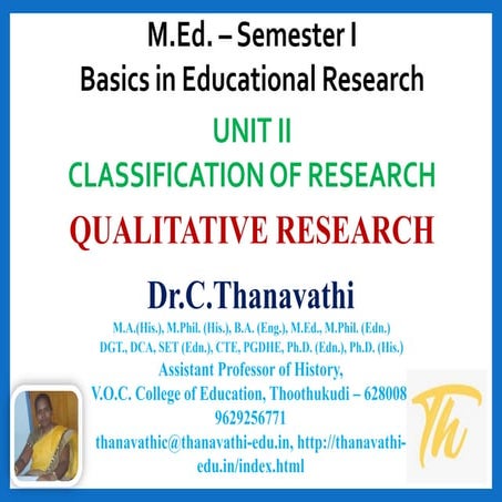 Qualitative research | PDF