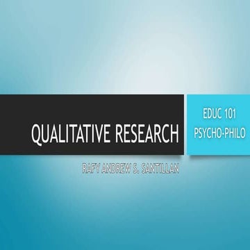 QUALITATIVE RESEARCH OF RAFY ANDREW SANTILLAN.pptx