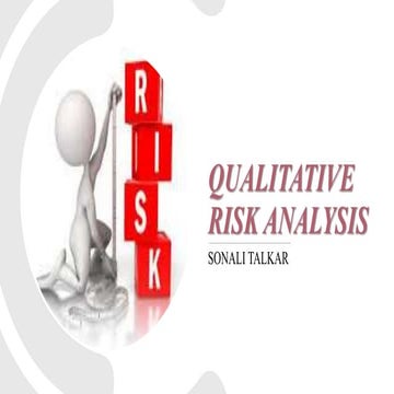 Qualitative risk analysis