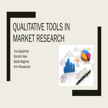 Qualitative tools in Market Research