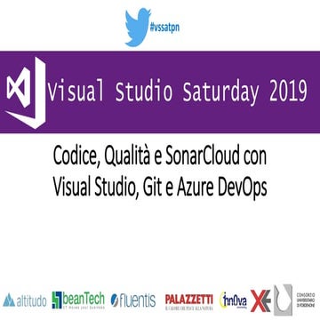 Gestire la qualità del codice con Visual Studio, SonarQube ed Azure Devops