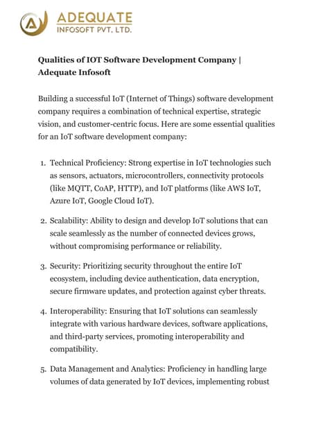 Qualities of IOT Software Development Company.pdf