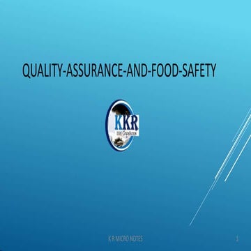 QUALITY-ASSURANCE-AND-FOOD -SAFETY .pptx