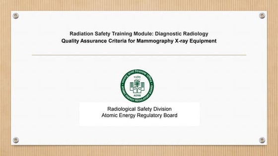 Qc in xray | PPTX