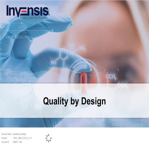 Quality by Design Course Preview