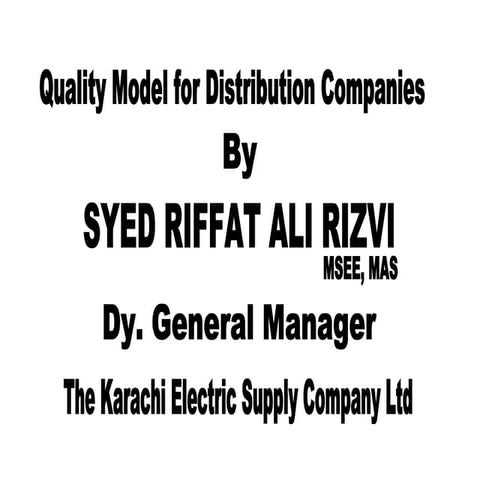 Quality Model By Riffat Ali