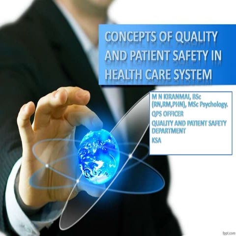 Quality and patient safety intro