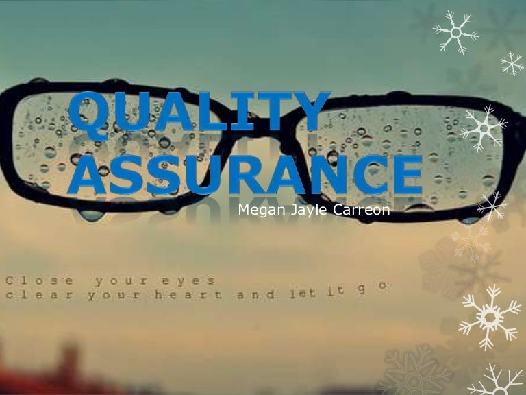 Quality assurance in nursing management