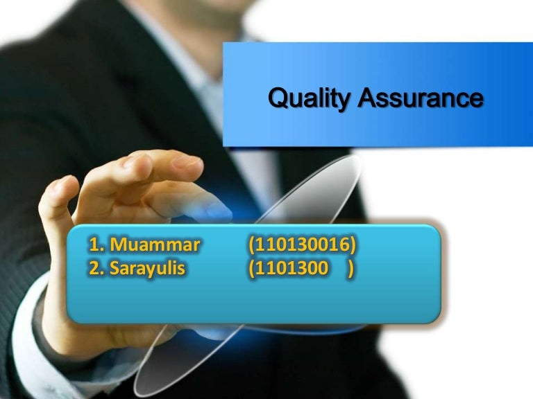 Quality Assurance