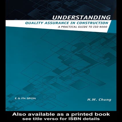 Quality control IN CONSTRUCTION | PDF