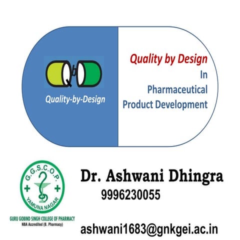 Quality by Design | PDF