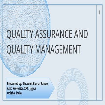 Quality By Design, ISO 9000 & ISO14000, NABL Accreditation, B.Pharm, 6th Seme...