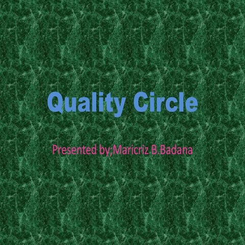 Quality Circle