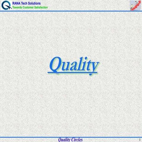 Quality circles