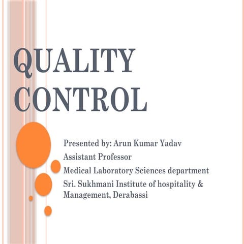 Laboratory Quality Control .ppt