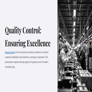 What is Quality Control: Beyond the Surface