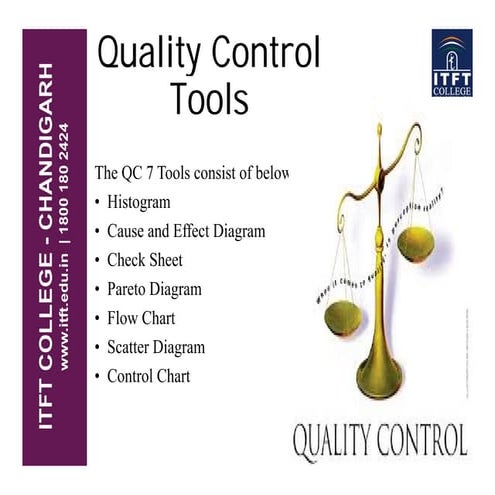 ITFT - Quality control tools
