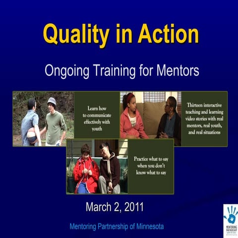 Quality in Action - March 2011