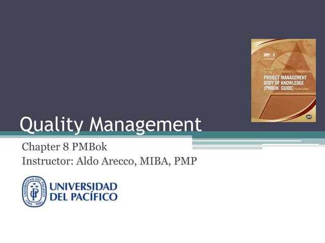 Quality Management