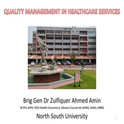 Quality Management of Hospital Services