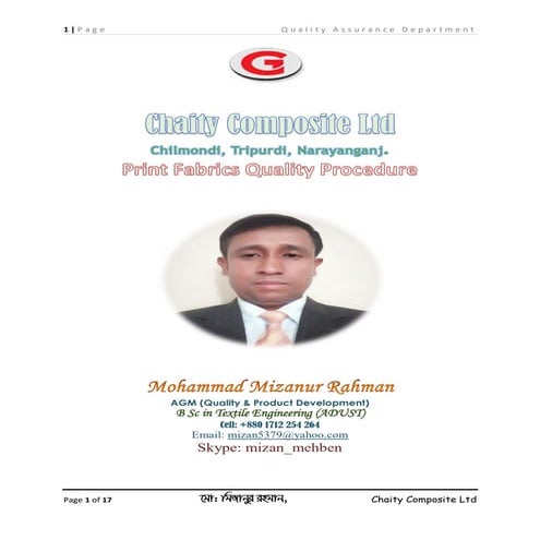 Quality manual (print)