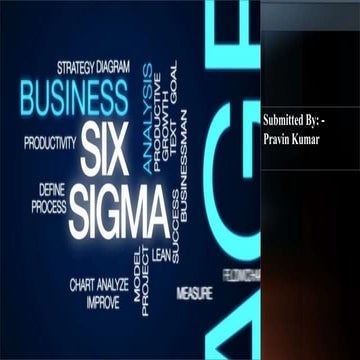 Six Sigma Project Report