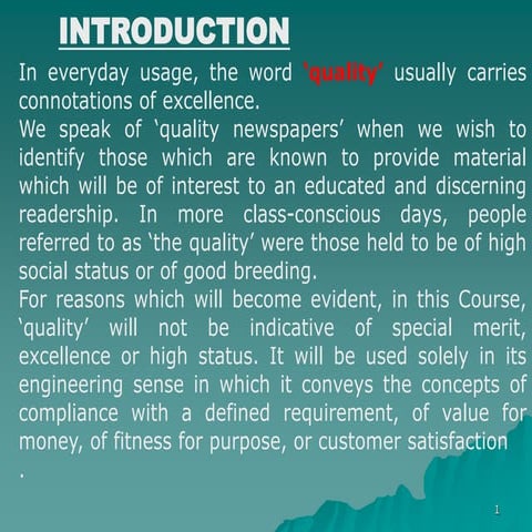 Quality Mgt Lecture for bsc degree dmu.ppt