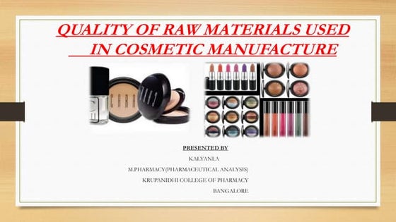 15. BIS Specifications and Analytical Cosmetics.pdf
