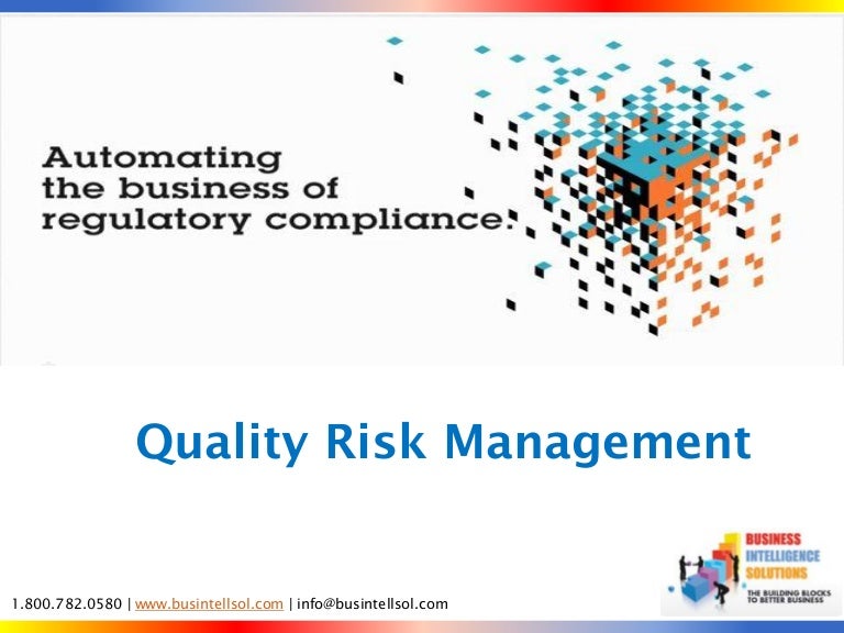Quality Risk Management