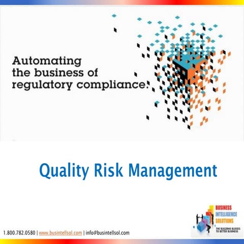 Quality Risk Management