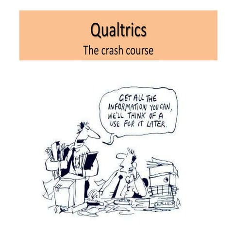 Qualtrics Training PP