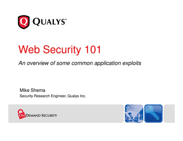 Web Application Scanning 101