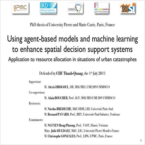Using agent-based models and machine learning to enhance spatial decision sup...