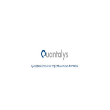Quantalys italia | PPTX