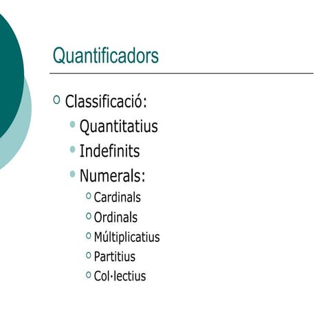 Quantificadors | PPT