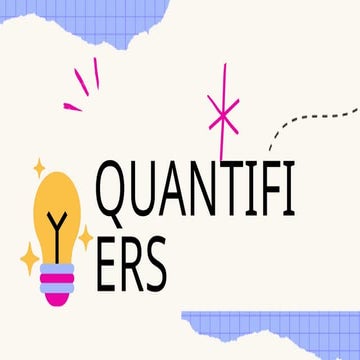 Quantifiers_countable and uncountable nouns | PPTX