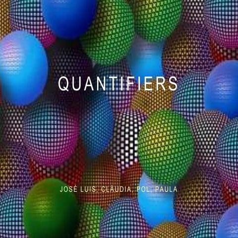 Quantifiers 5 | PPTX