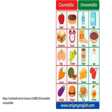 Quantifires.pptx countable and uncountable things | PPTX
