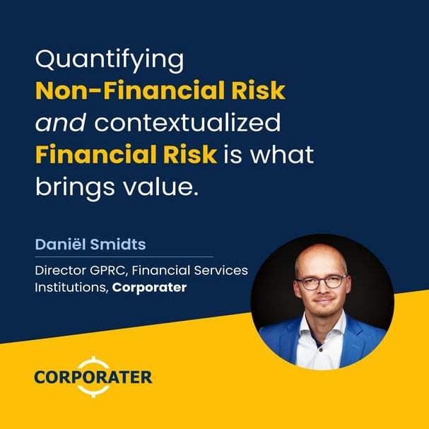 Quantifying Non-Financial Risk and contextualized Financial Risk is what brin...