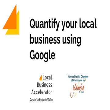 Quantify your local business (for free)