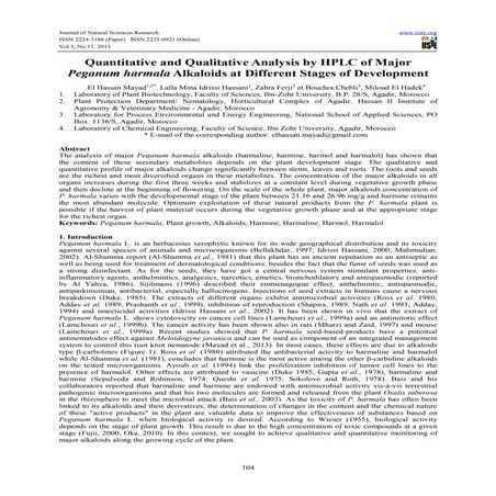 The Qualitative and Quantitative Analysis of Water-Soluble B Vitamins ...