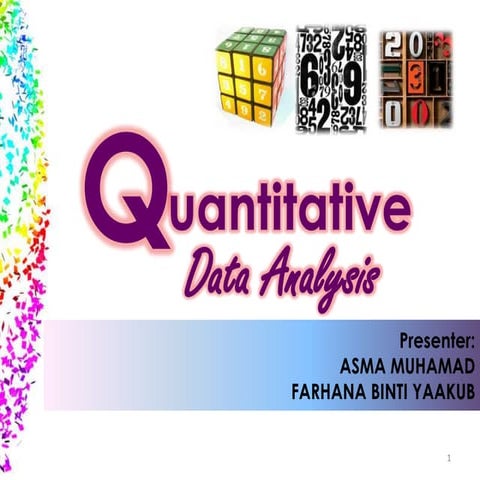 Quantitative Data Analysis